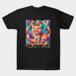 Pawsitive Catitude T-Shirt